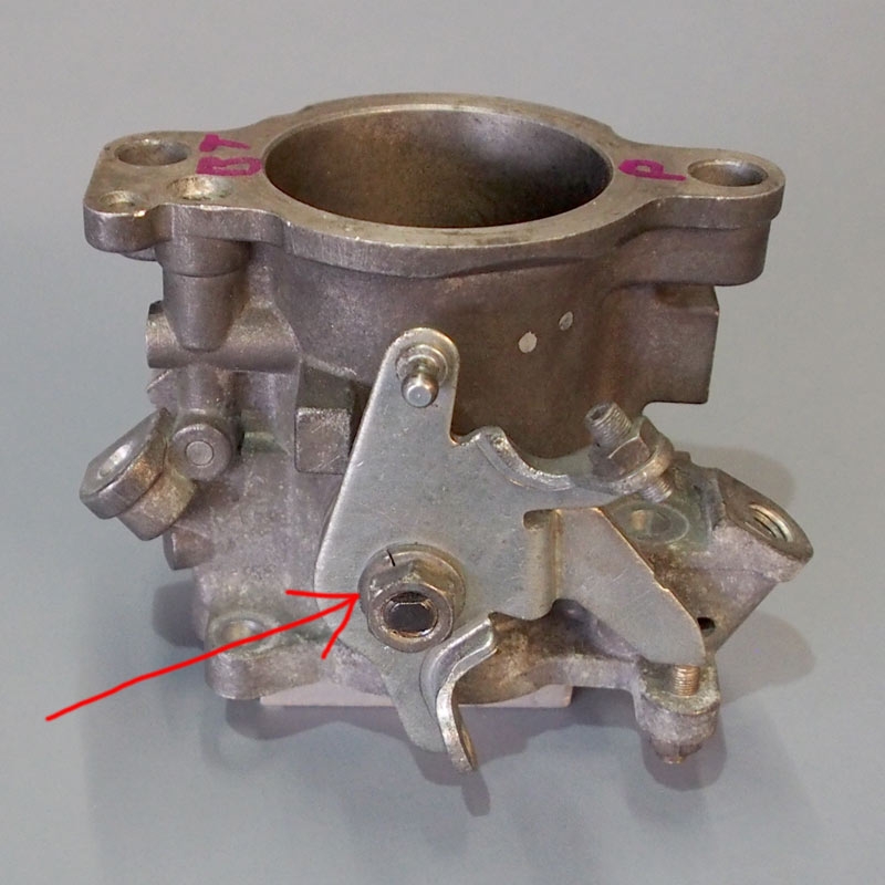 Throttle nut removal